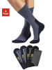 Bench Tennissocken in 2x anthrazit meliert, 2x jeans meliert