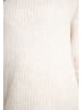 usha WHITE LABEL Damen Strick Pullover in Hellbeige Melange