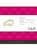 BALIA 333 Gelbgold - 8 Karat Damen Ringe Welle Fingerring 58 (18,5)