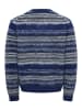 ONLY & SONS Strick-Shirt in Ocean Cavern