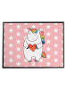 Mr. & Mrs. Panda schreibtischunterlage Einhorn Herz ohne Spruch in Rot Pastell