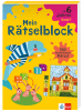 KLETT LERNTRAINING  Buch - Klett Mein Rätselblock ab 6 Jahren Band 1