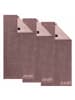 JOOP! Handtuch 3er Pack in Mauve