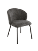 CALICOSY 2er-Set Eetkamerstoelen VESPER  in Grau - (W)45  x (H)79  x (L)49 cm