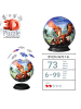 Ravensburger Ravensburger Puzzle 72 Teile Konstruktionsspiel Puzzle-Ball Mystische Drachen in bunt