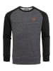 Amaci&Sons Pullover mit Rundhalsausschnitt ELGIN in Schwarz/Schwarz