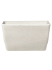 Beliani Outdoor Blumentopf BARIS in Beige - (W) 74 x (H) 45 x (L) 32 cm