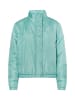 myMo Damen Leicht Wattierte Blousonjacke in Lagune Minze