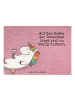 Mr. & Mrs. Panda Puzzle Einhorn Blümchentail Design mit Spruch in Weiß