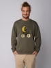wat? Apparel Sweatshirt Banana Rider in Khaki