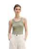 Marc O'Polo Ripp-Tanktop slim in Fresh Sage
