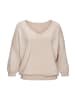 Vivance Fledermauspullover in sand