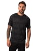 JP1880 Kurzarm T-Shirt in schwarz