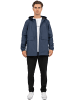 Reichstadt Herren Relaxed Fit Allwetter Windbreaker  in Navy