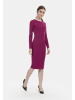 myMo at night Langarmkleid Midi in Fuchsia