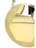 faina Women Clutch in Light Gold