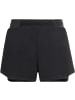 Odlo Short "2-In-1 Shorts Zeroweight 3 Inch" in Schwarz