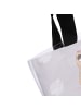 Mr. & Mrs. Panda Schultertasche Faultier Pärchen mit Spruch in Grau Pastell