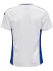 Hummel Hummel T-Shirt Hmlauthentic Multisport Kinder Atmungsaktiv Schnelltrocknend in WHITE/TRUE BLUE