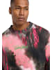 Carlo Colucci Sweatshirt Diop in Schwarz / Pink
