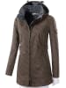 WITT WEIDEN Softshell-Jacke in braun-meliert