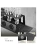 tectake Soda-Flaschenhalter  Triso 30 x 15,5 x 11,5 cm, schwarz