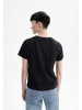 MELA T-Shirt Style KHIRA in black