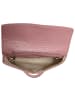 Toscanto Toscanto Abendtasche, Umhängetasche Leder rosa ca. 23cm