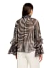 Vera Mont Chiffonbluse mit Volant in Brown/Brown
