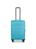 Stratic Strong 4 Rollen Trolley M 65 cm mit Dehnfalte in petrol