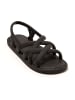 Brasileras Sandalen "Ankara" in Schwarz