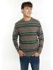 MO Herren Pullover in Hellgrau Melange