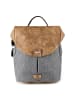 Zwei Olli City Rucksack 31 cm stone