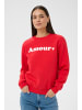 Kaffe Sweatshirt KAmila Loose fit in True Red