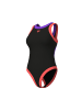 Arena Bold Lines Pro Back mit Innenfutter in Schwarz
