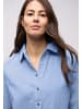 Street One Corduroy Longbluse mit Druckknöpfen in Frosted Blue