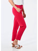 GOLDNER Elegante 7/8-Schlupfhose SARA in rot