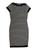 TOOCHE Kleid "Stripes" in Weiß