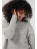 Kaffe Strickpullover KAstary Loose fit in Light Grey Melange