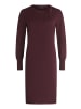Betty Barclay Strickkleid mit Schleifenknoten in Dark Aubergine