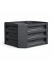 VCM  Metall Pflanzbeet Hochbeet Gartenbeet 50x40 Galdo M in Schwarz
