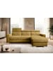 MF Design Falcon Recamiere Rechts in Senfgelb -  (L) 248 x (B) 248 x (H) 95 cm