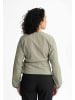 MELA Damen Wickelbluse LILAM