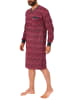 NORMANN Nachthemd langarm print - 48433 in rot
