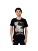 Japan Rags T-Shirt „Lauch“ Schwarz