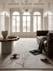 KADIMA DESIGN Läufer Abstrakt pflegeleicht Wohnzimmer Schlafzimmer Flur Esszimmer in Grau