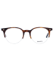 Bally Unisex Optische Fassungen Rund Braun