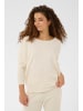 SAINT TROPEZ Strickpullover A2561, Casual fit in Seedpearl Melange