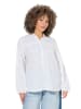 Ulla Popken Hemdbluse in schneeweiß