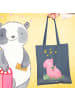 Mr. & Mrs. Panda Schultasche Schwein Glück ohne Spruch in Indigo Blue